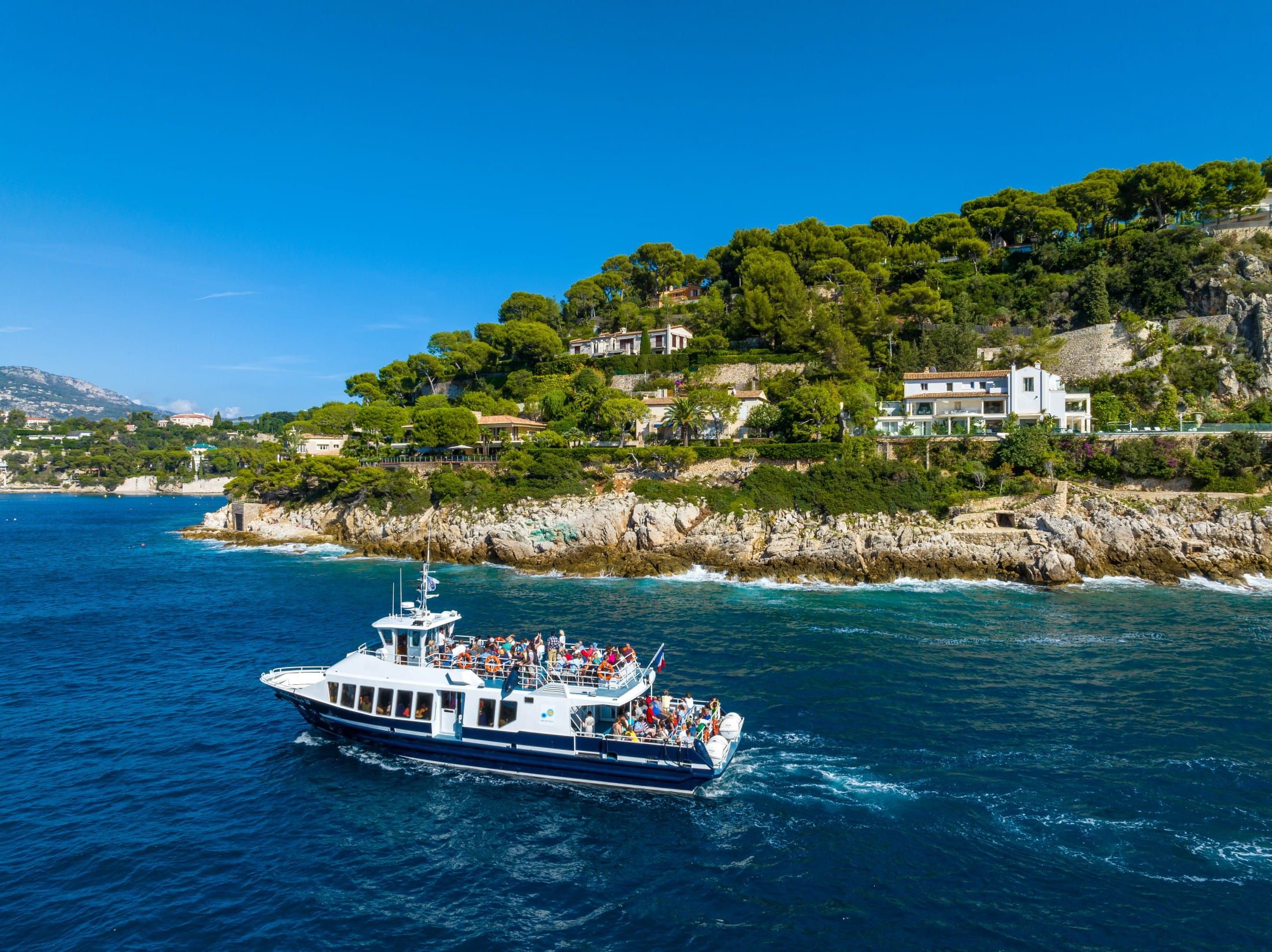 Promenade côtière Nice-Villefranche-sur-Mer