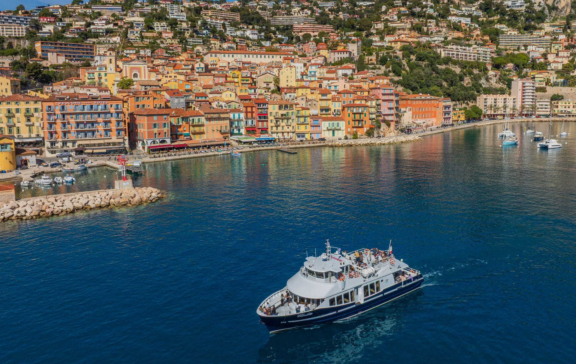 Promenade côtière Nice-Villefranche-sur-Mer