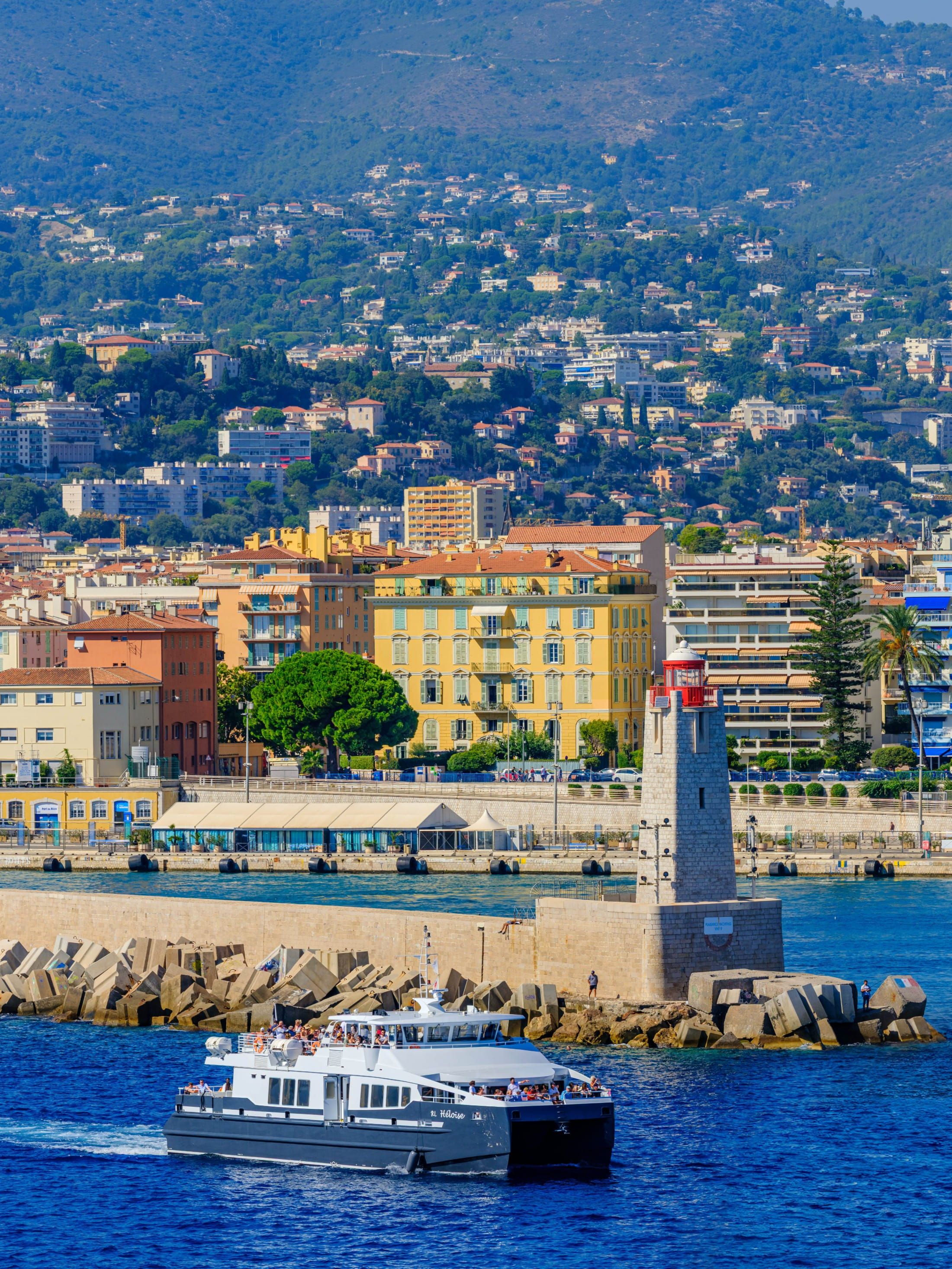 Promenade côtière Nice-Villefranche-sur-Mer